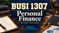 BUSI 1307 - Personal Finance (College Course) — Ignite Learning