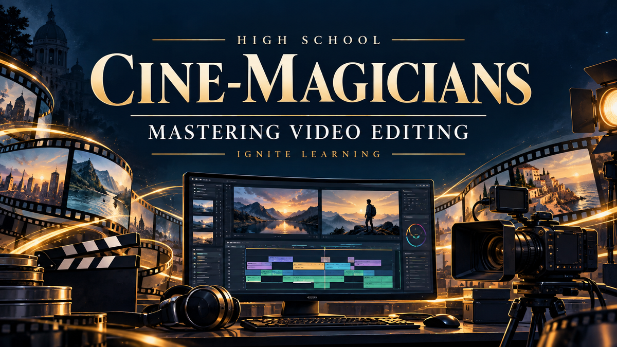 HS Cine-Magicians: Mastering Video Editing — Ignite Learning