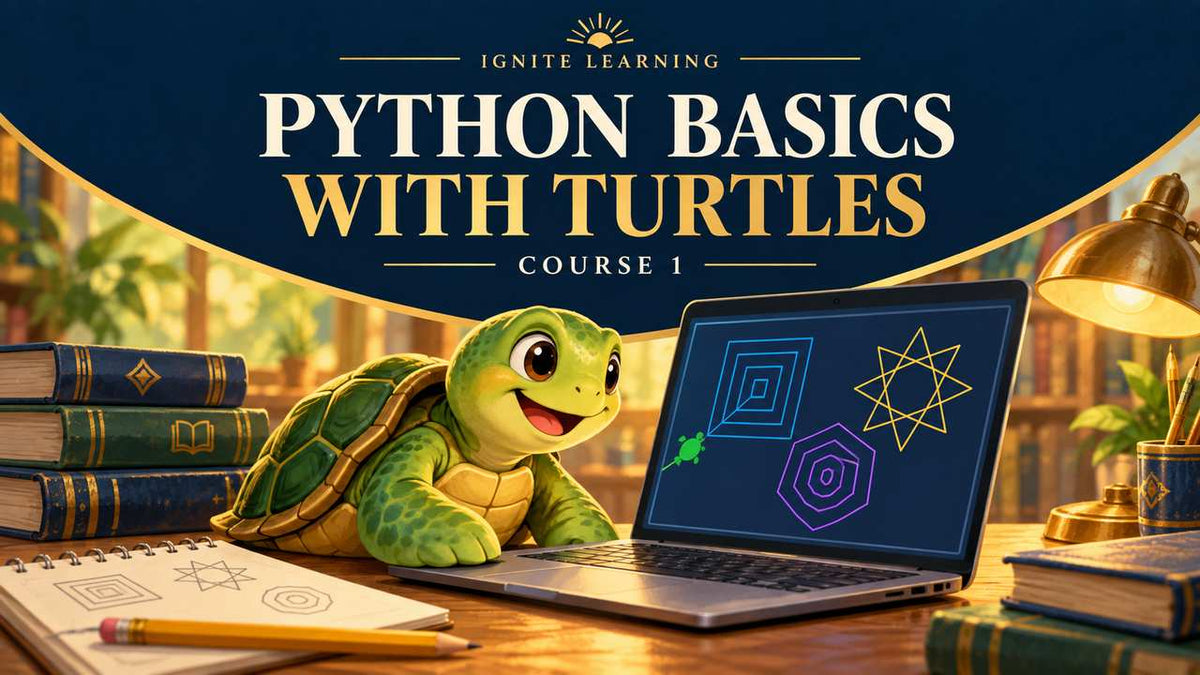 Python Basics with Turtles 1 — Ignite Learning