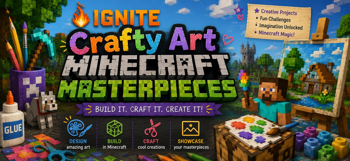 Minecraft Crafty Art Adventures in Pixels 5 — Ignite Learning